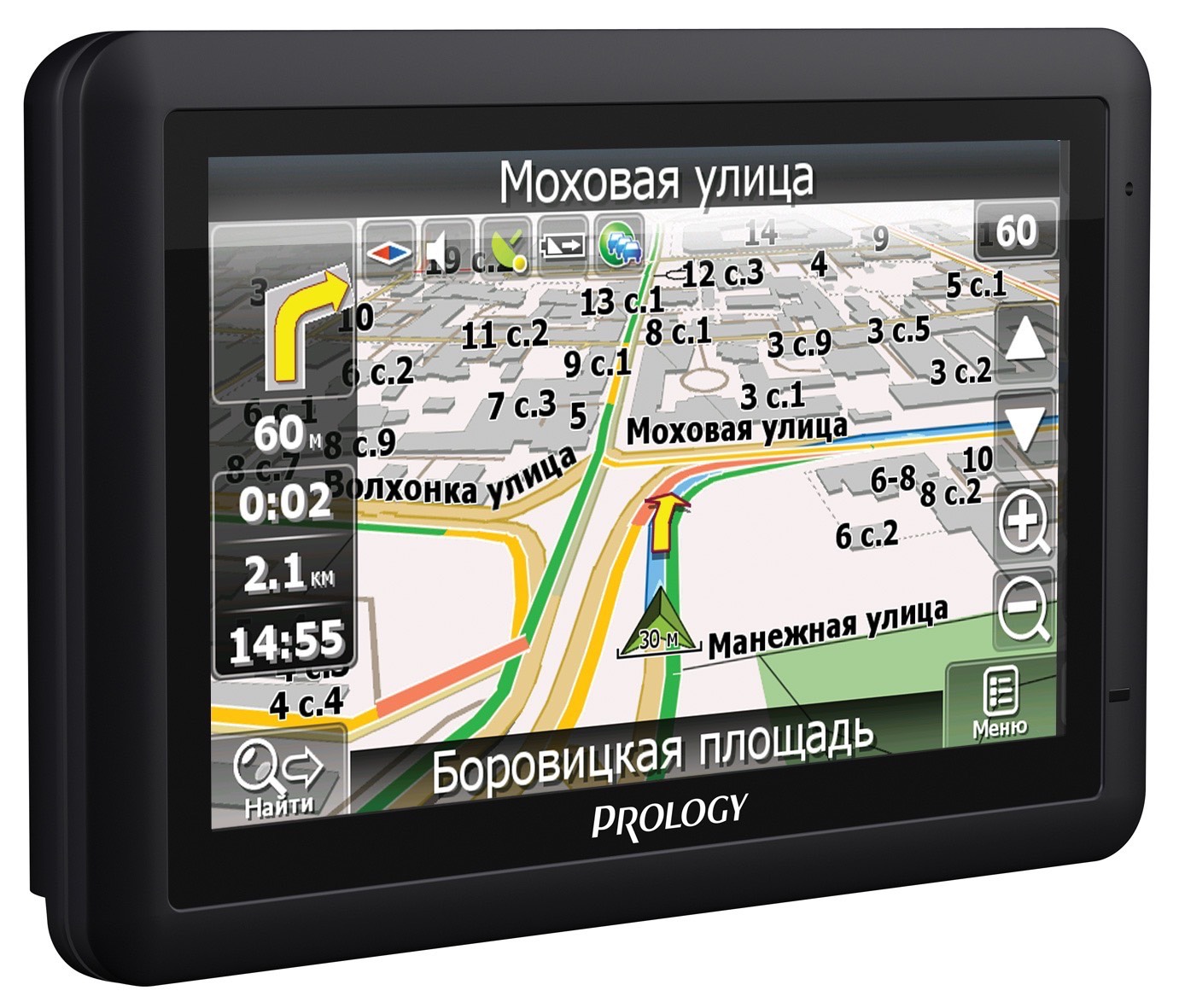 Перейти к просмотру продукта PROLOGY iMap-552AG+ портативная навигационная система